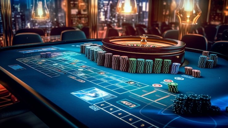 Tampilan panduan akses di layar ponsel